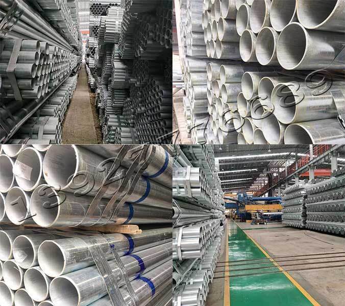 熱浸鋅鋼管存放倉(cāng)庫(kù) 熱浸鋅鋼管存放倉(cāng)庫(kù)